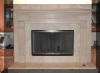 travertine mantle